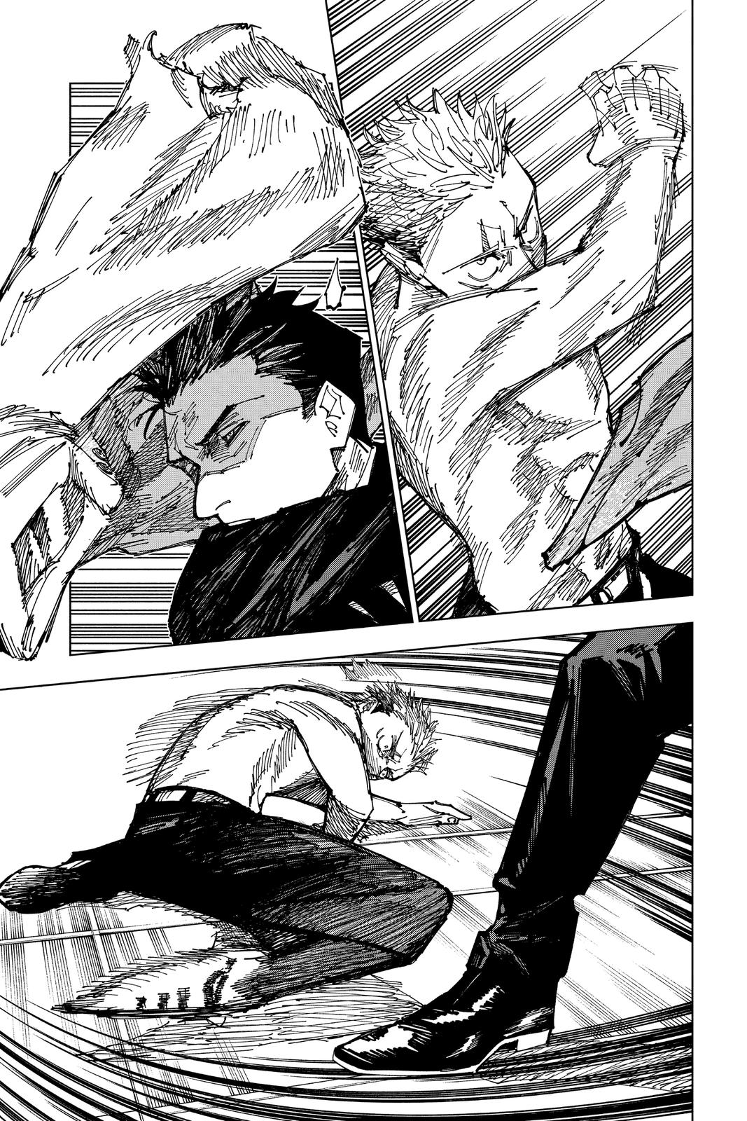Jujutsu Kaisen Manga Chapter 166 page 9 - Tokyo No. 1 Colony, Part 6 scene