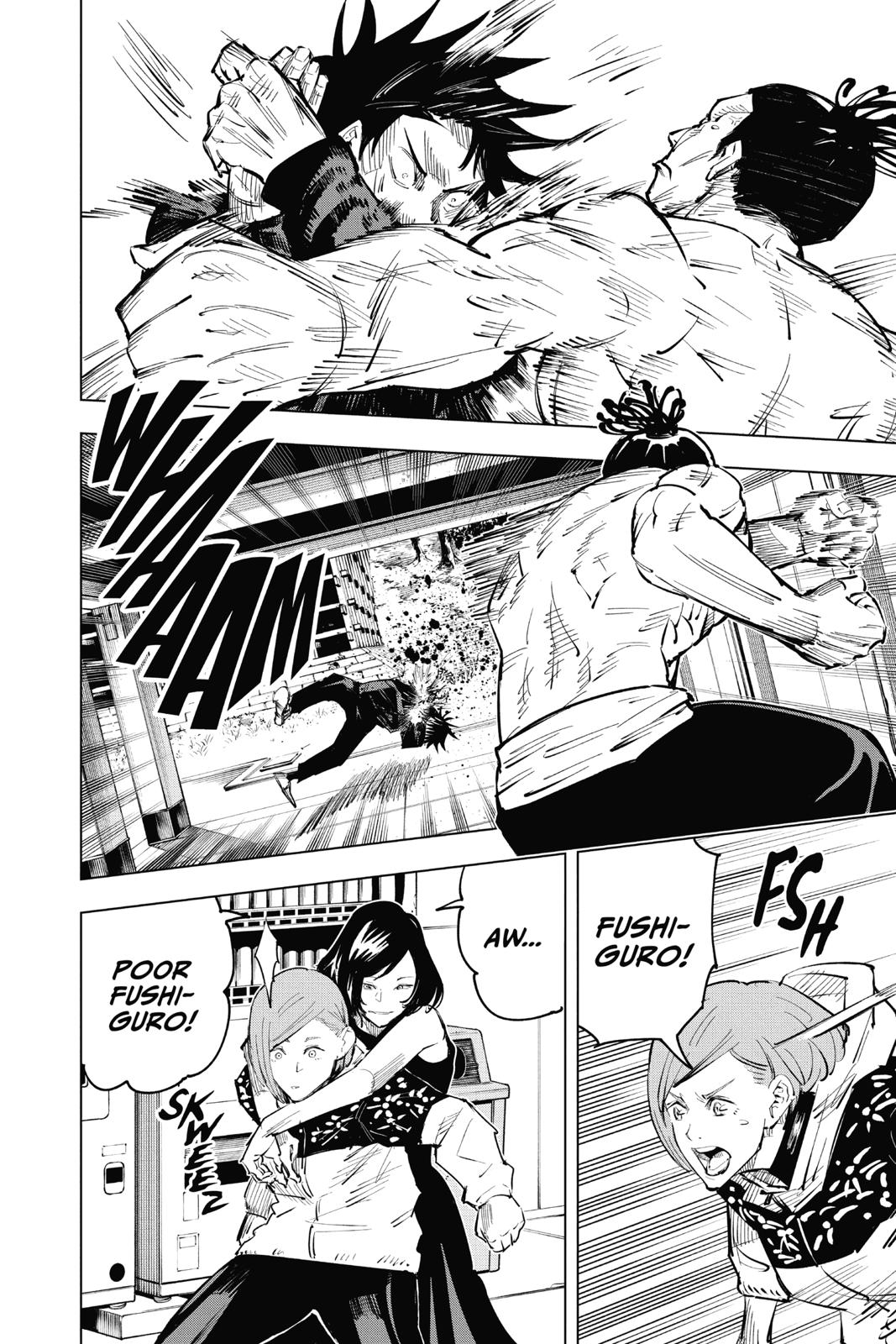 Jujutsu Kaisen Manga Chapter 17 page 12 - Boredom scene