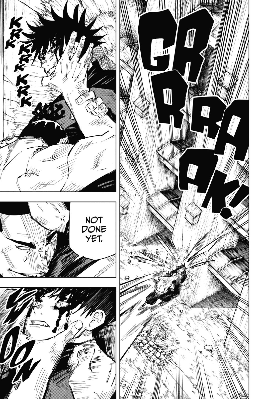 Jujutsu Kaisen Manga Chapter 17 page 19 - Boredom scene