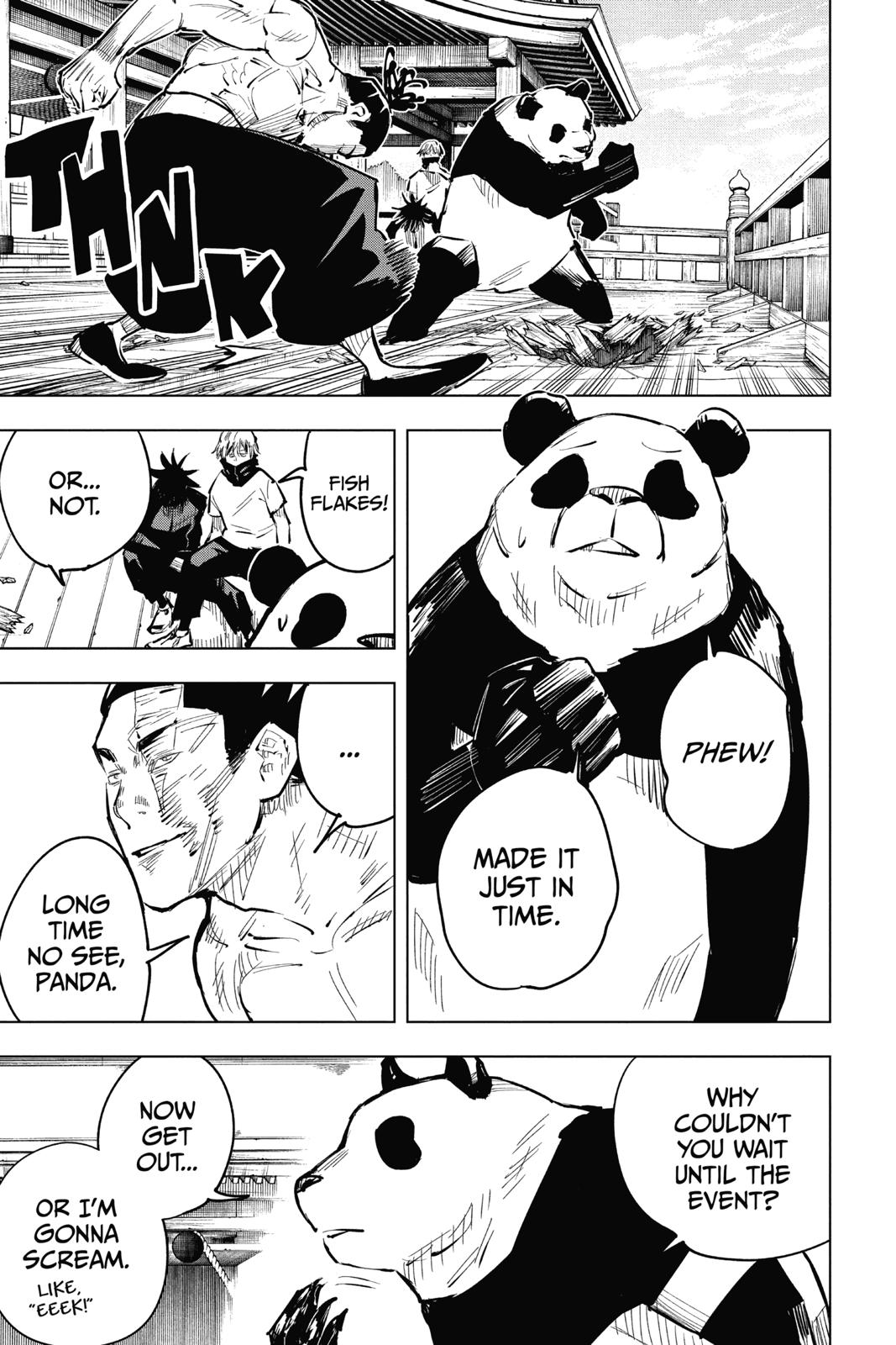 Jujutsu Kaisen Manga Chapter 17 page 23 - Boredom scene