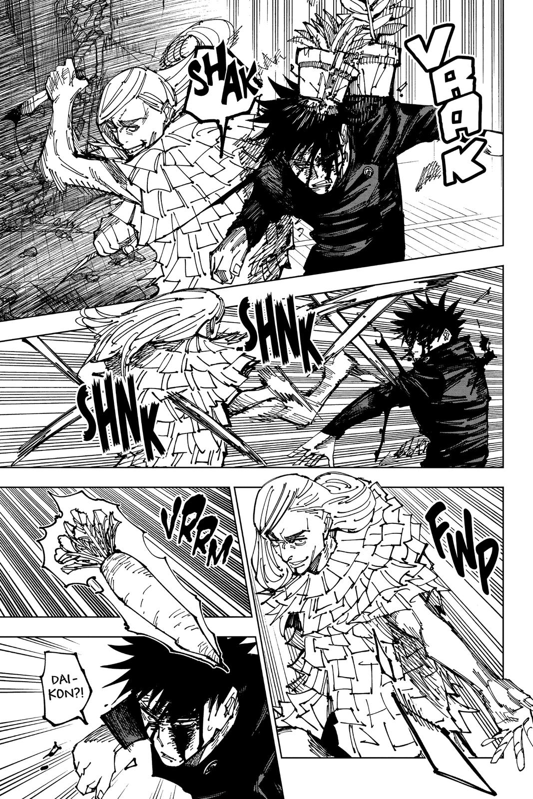 Jujutsu Kaisen Manga Chapter 170 page 15 - Tokyo No. 1 Colony, Part 10 scene