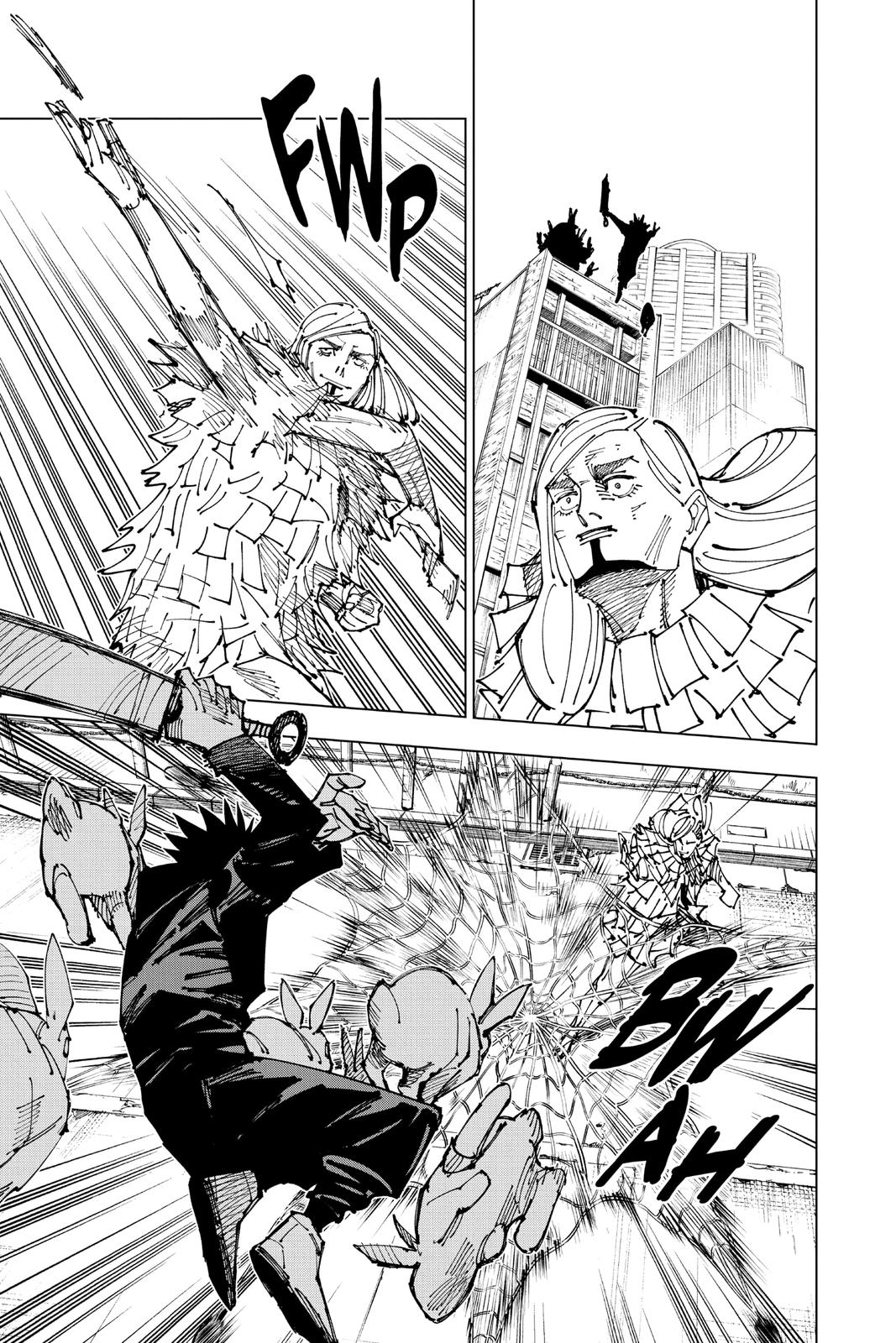 Jujutsu Kaisen Manga Chapter 170 page 3 - Tokyo No. 1 Colony, Part 10 scene