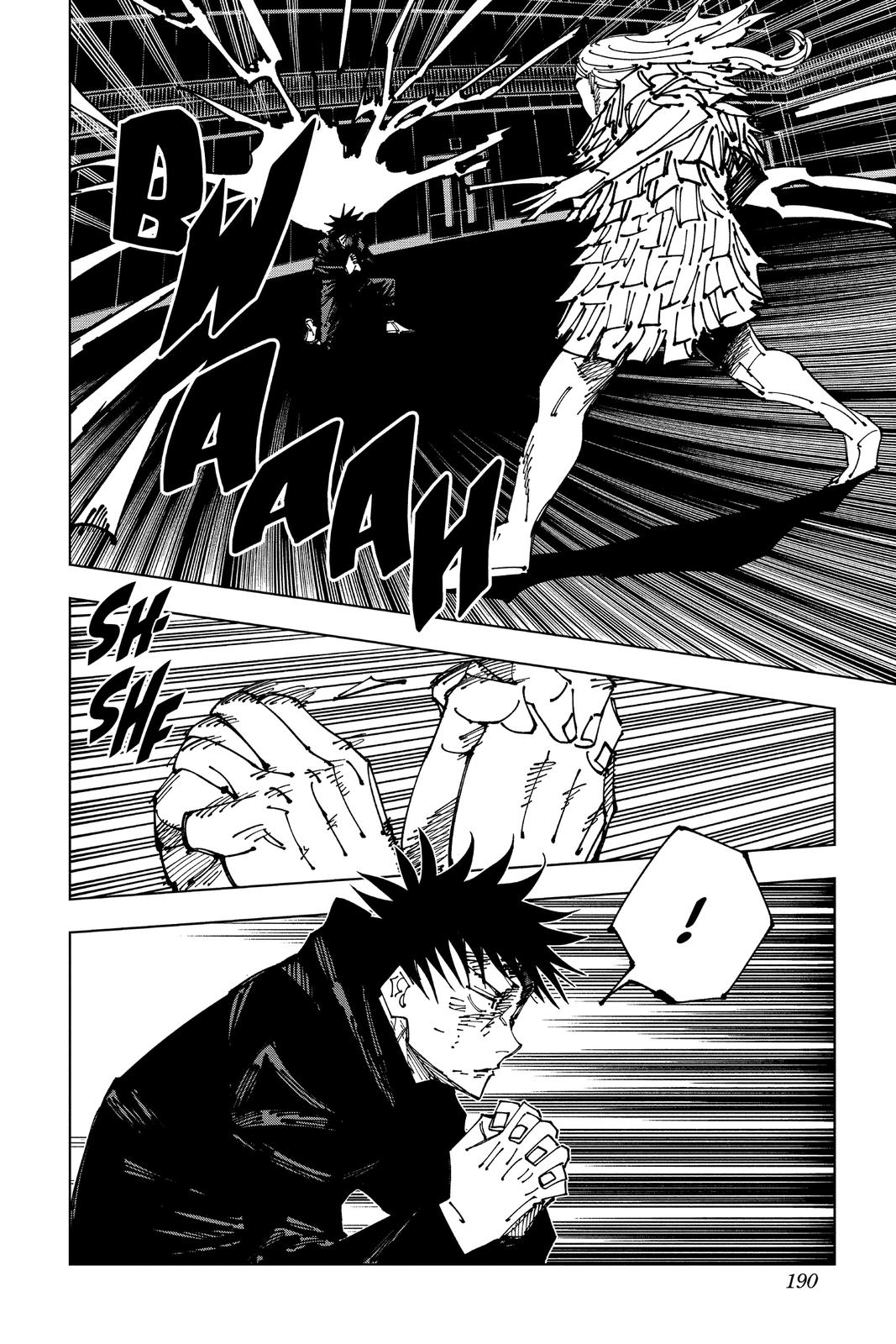 Jujutsu Kaisen Manga Chapter 171 page 2 - Tokyo No. 1 Colony, Part 11 scene