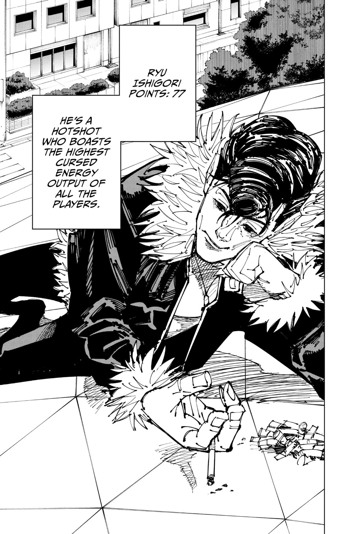 Jujutsu Kaisen Manga Chapter 173 page 15 - Tokyo No. 1 Colony, Part 13 scene