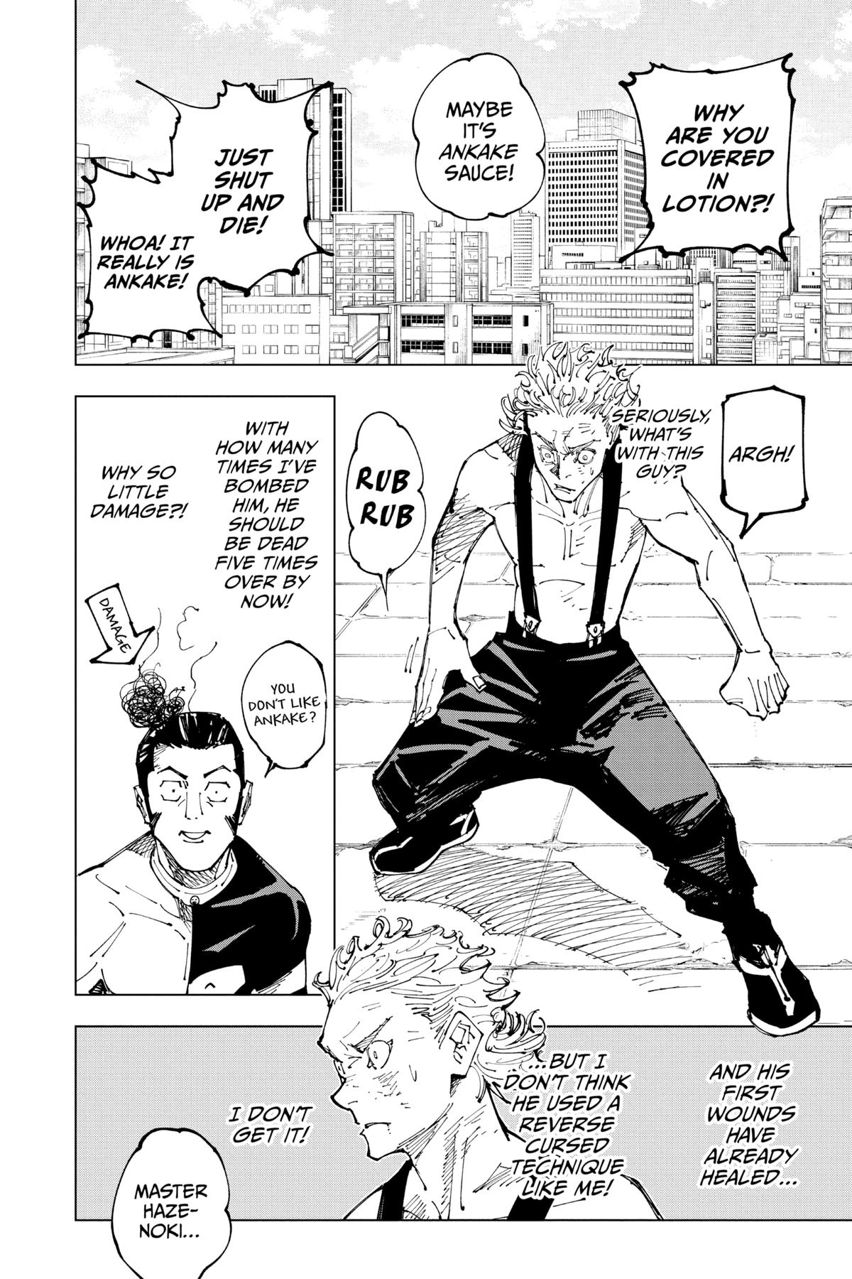 Jujutsu Kaisen Manga Chapter 173 page 6 - Tokyo No. 1 Colony, Part 13 scene
