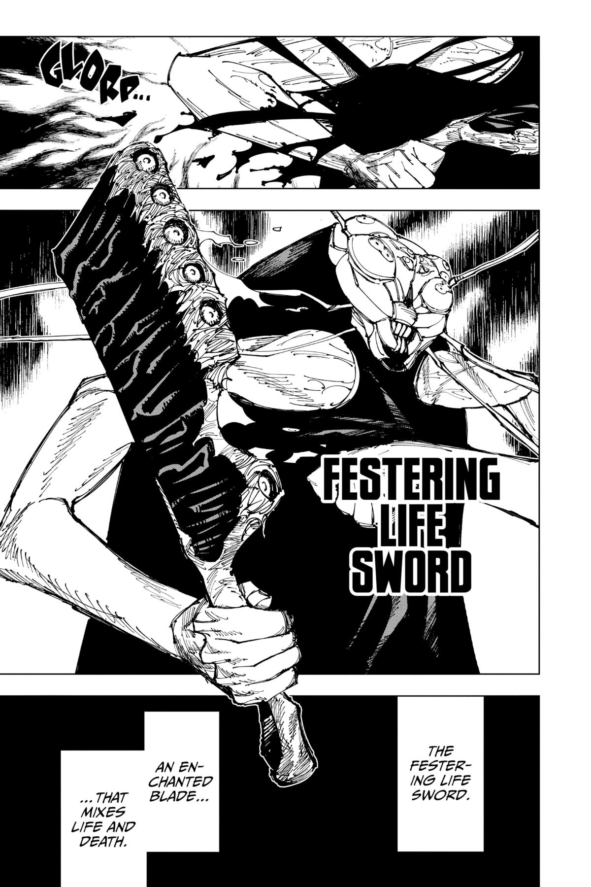 Jujutsu Kaisen Manga Chapter 174 page 18 - Sendai Colony, Part 1 scene
