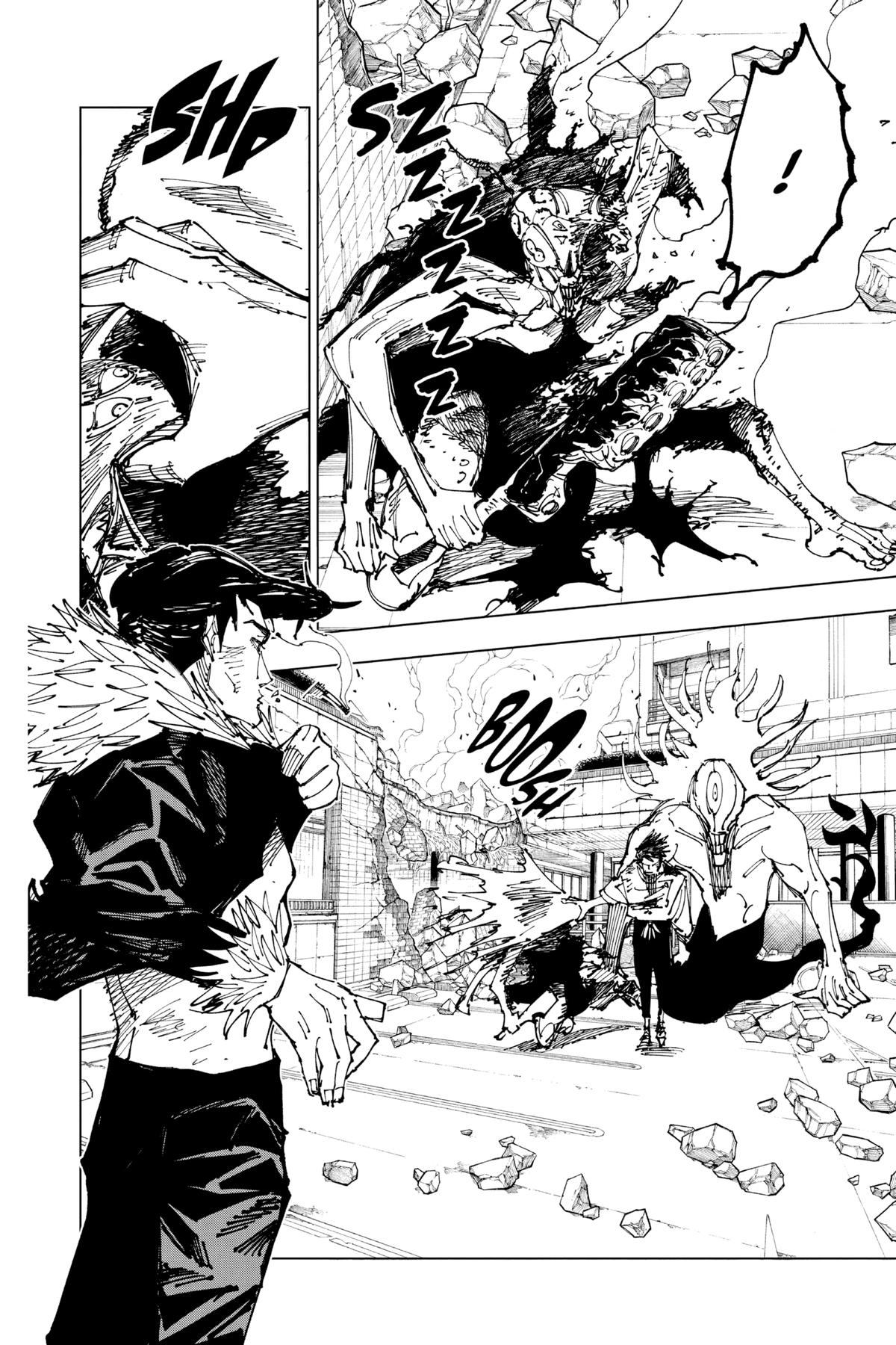 Jujutsu Kaisen Manga Chapter 179 page 13 - Sendai Colony, Part 6 scene