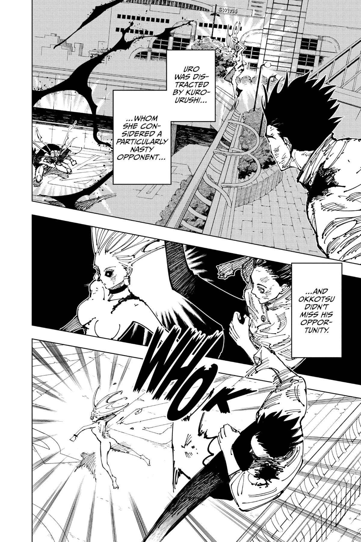 Jujutsu Kaisen Manga Chapter 179 page 8 - Sendai Colony, Part 6 scene