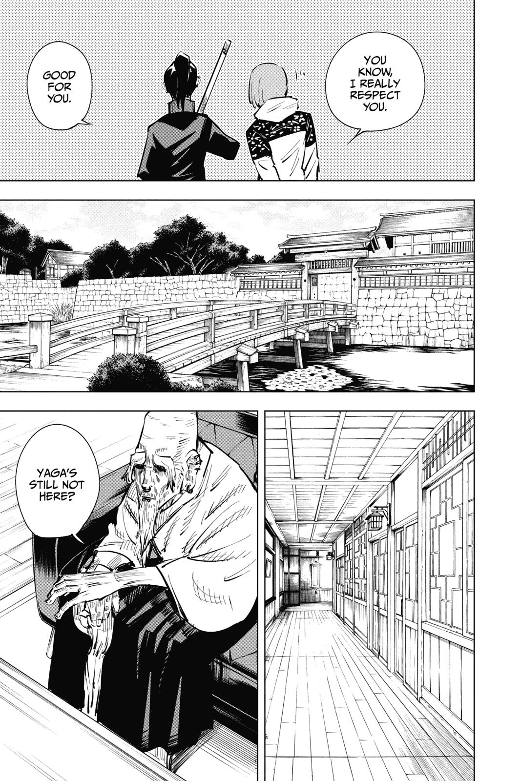 Jujutsu Kaisen Manga Chapter 18 page 9 - Bottom scene