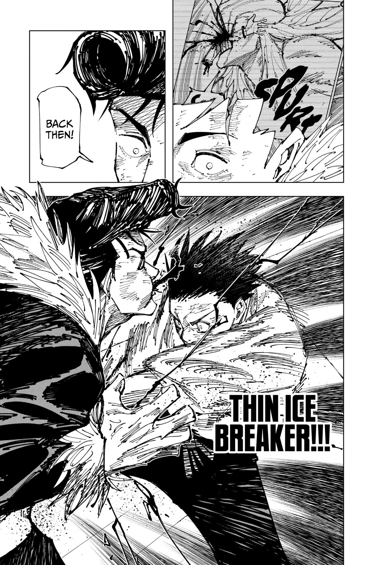 Jujutsu Kaisen Manga Chapter 180 page 10 - Sendai Colony, Part 7 scene