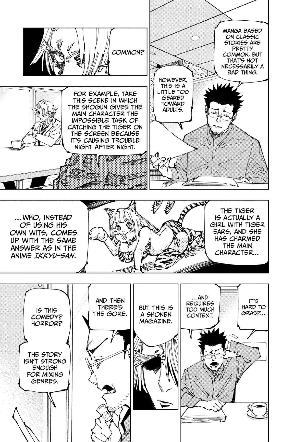 Jujutsu Kaisen Manga Chapter 181 page 18 - Tokyo No. 2 Colony, Part 1 scene