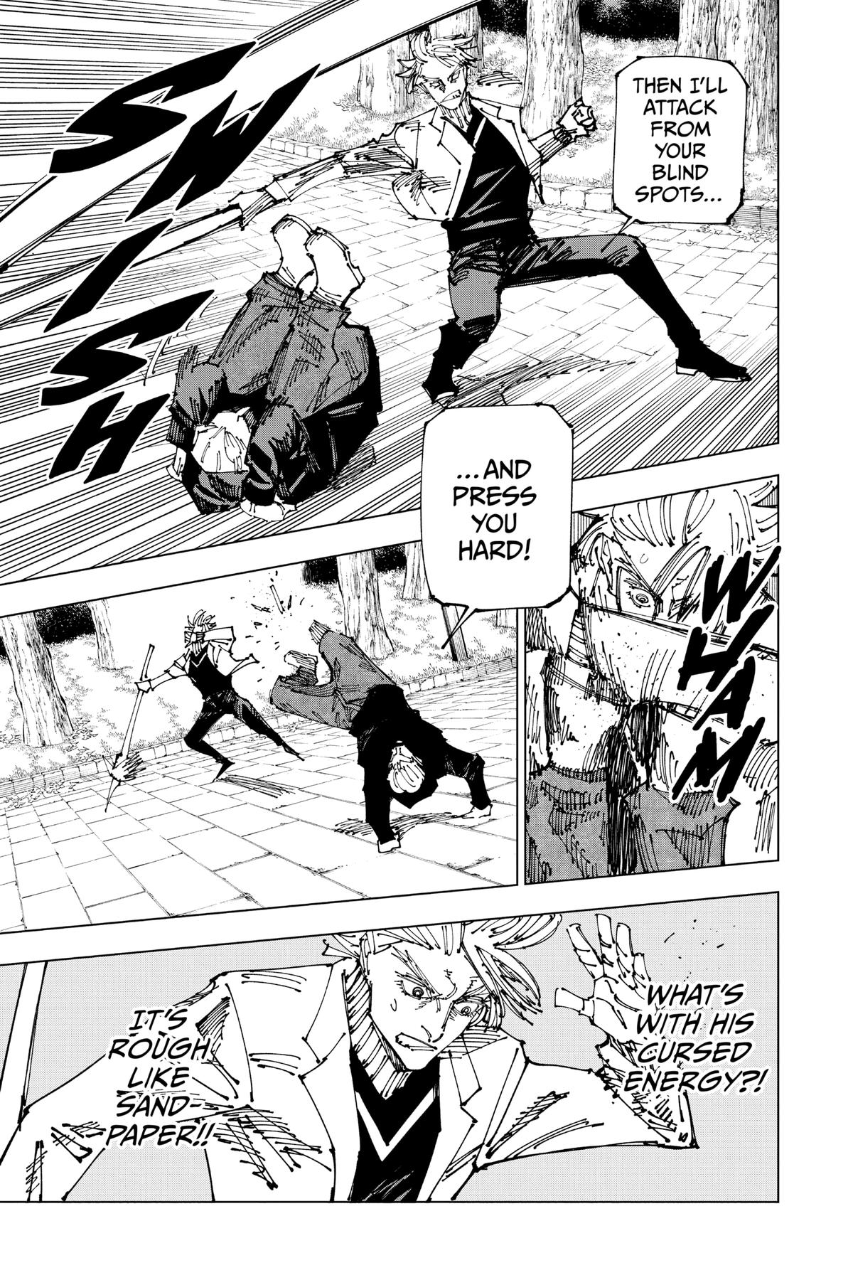 Jujutsu Kaisen Manga Chapter 182 page 13 - Tokyo No. 2 Colony, Part 2 scene
