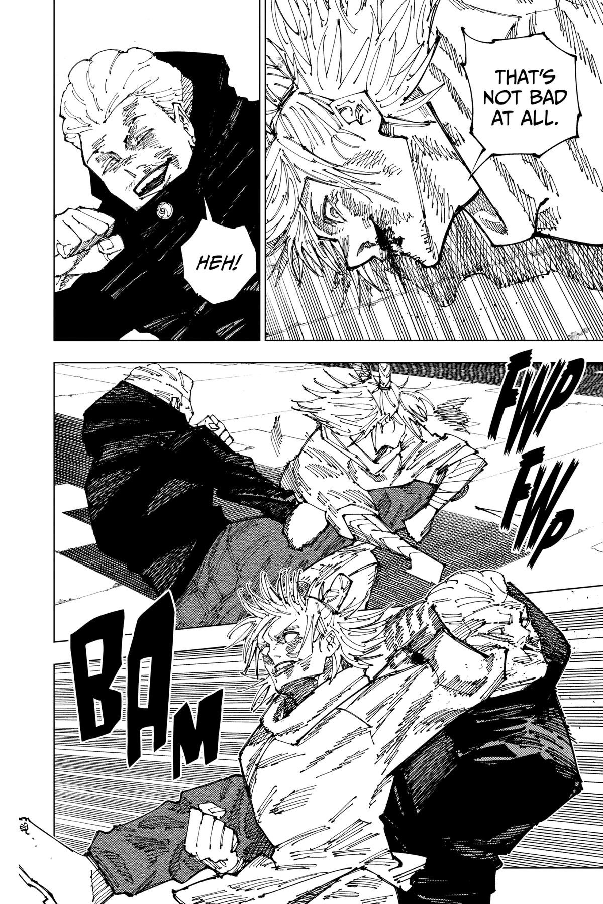 Jujutsu Kaisen Manga Chapter 186 page 10 - Tokyo No. 2 Colony, Part 5 scene