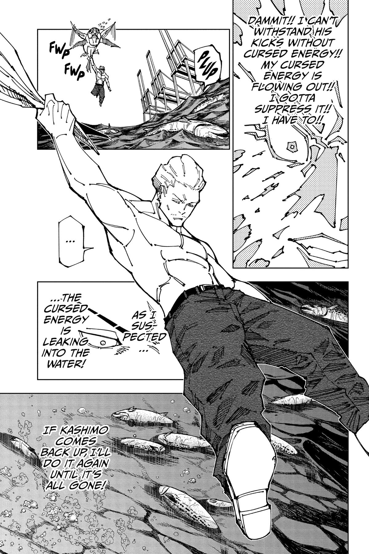 Jujutsu Kaisen Manga Chapter 189 page 10 - Tokyo No. 2 Colony, Part 8 scene