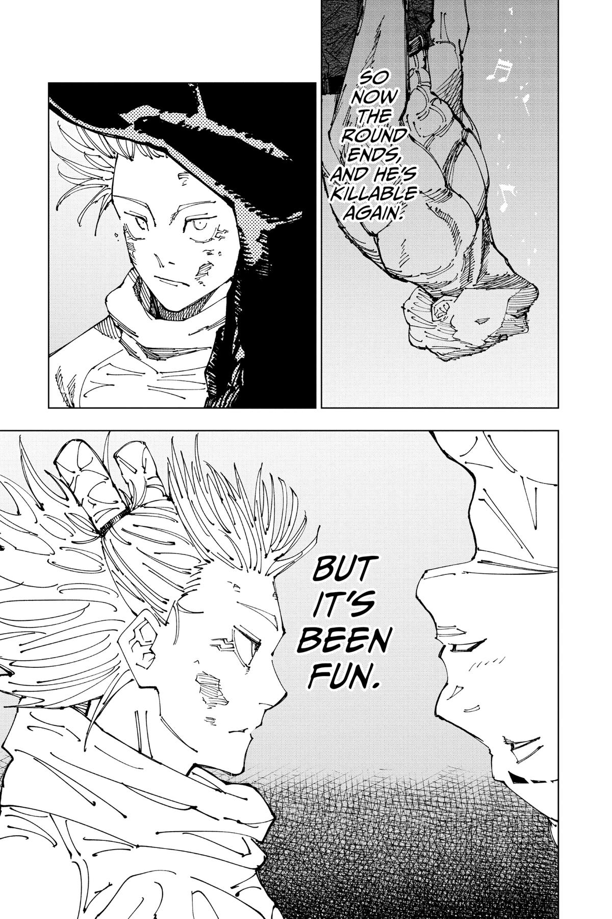 Jujutsu Kaisen Manga Chapter 189 page 14 - Tokyo No. 2 Colony, Part 8 scene