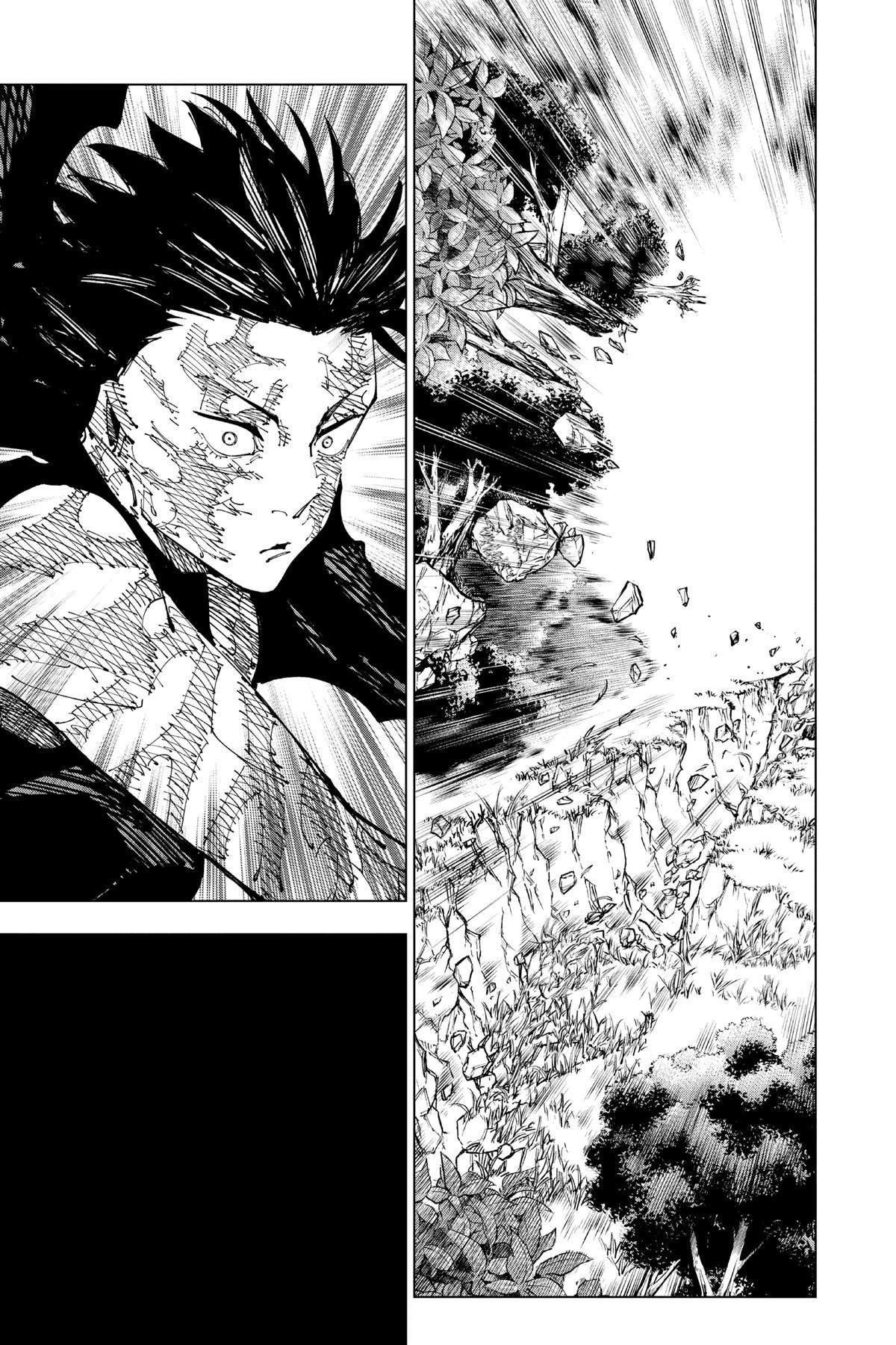 Jujutsu Kaisen Manga Chapter 193 page 15 - Sakurajima Colony, Part 3 scene