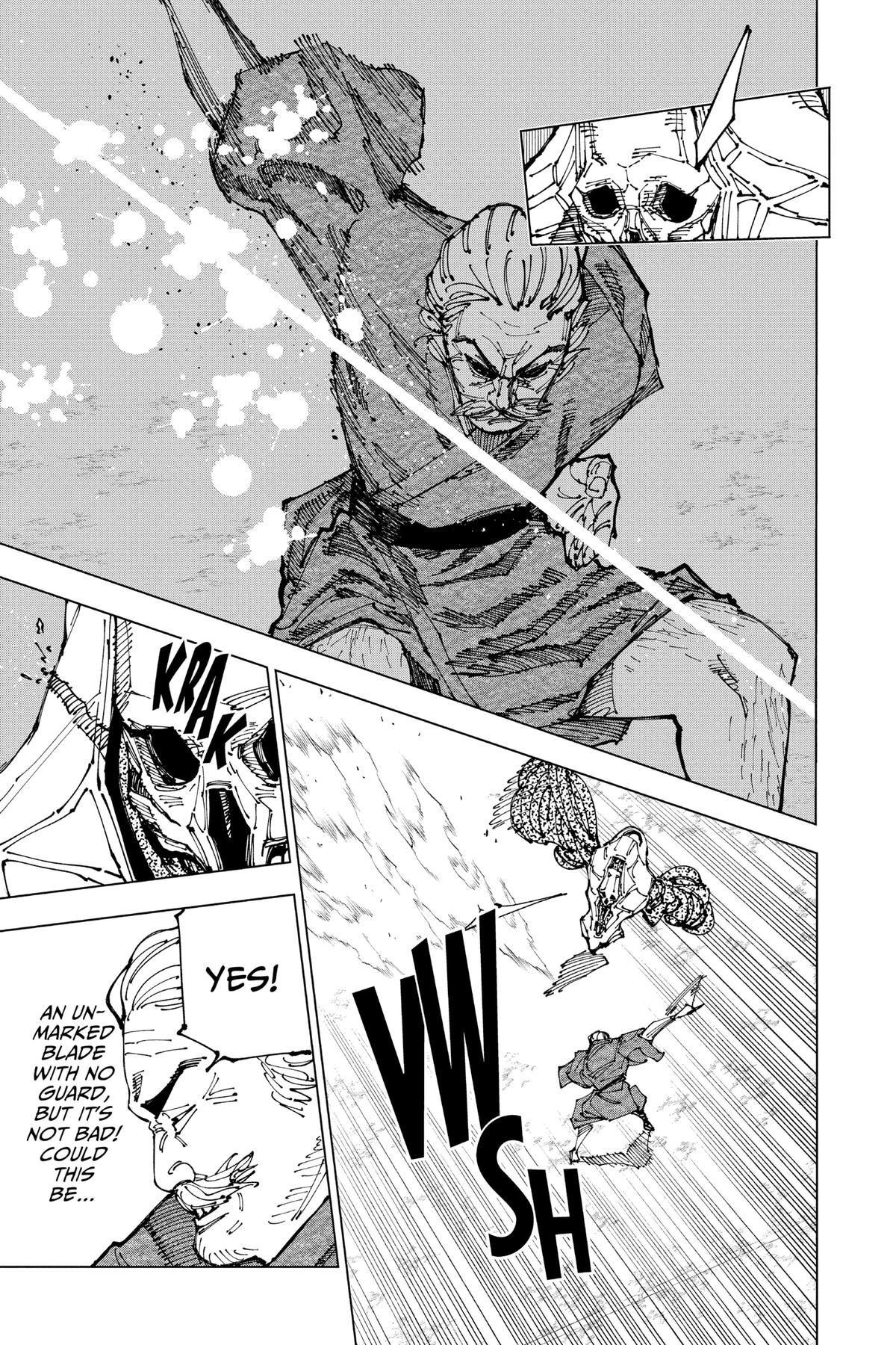 Jujutsu Kaisen Manga Chapter 195 page 13 - Sakurajima Colony, Part 5 scene