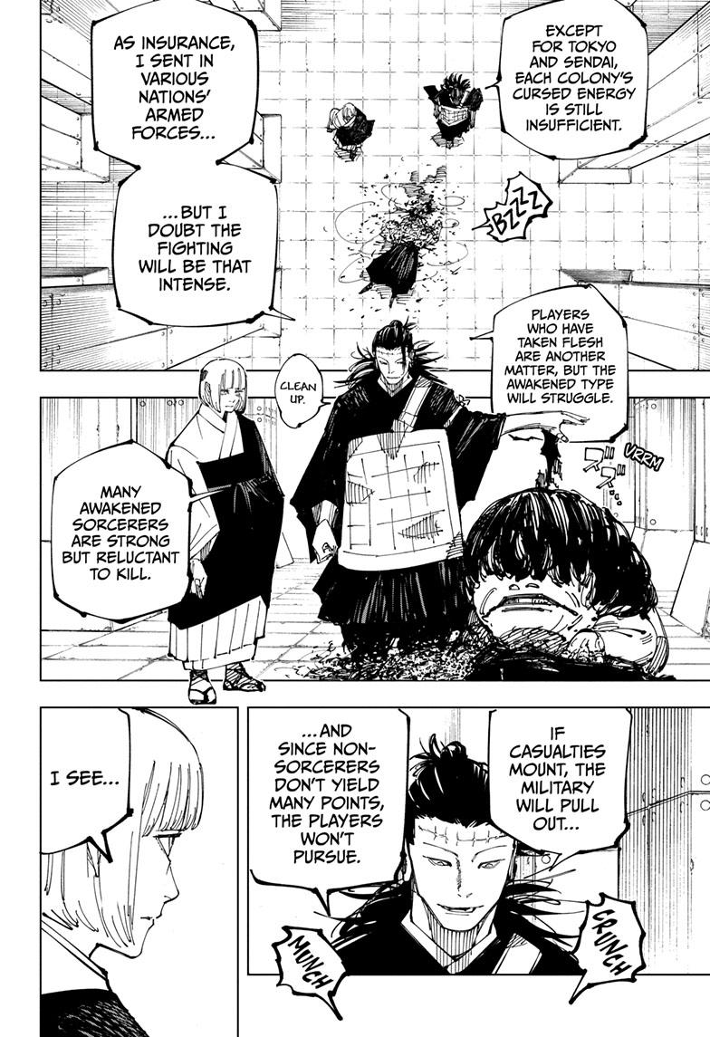 Jujutsu Kaisen Manga Chapter 209 page 13 - Offering to the Unknown scene