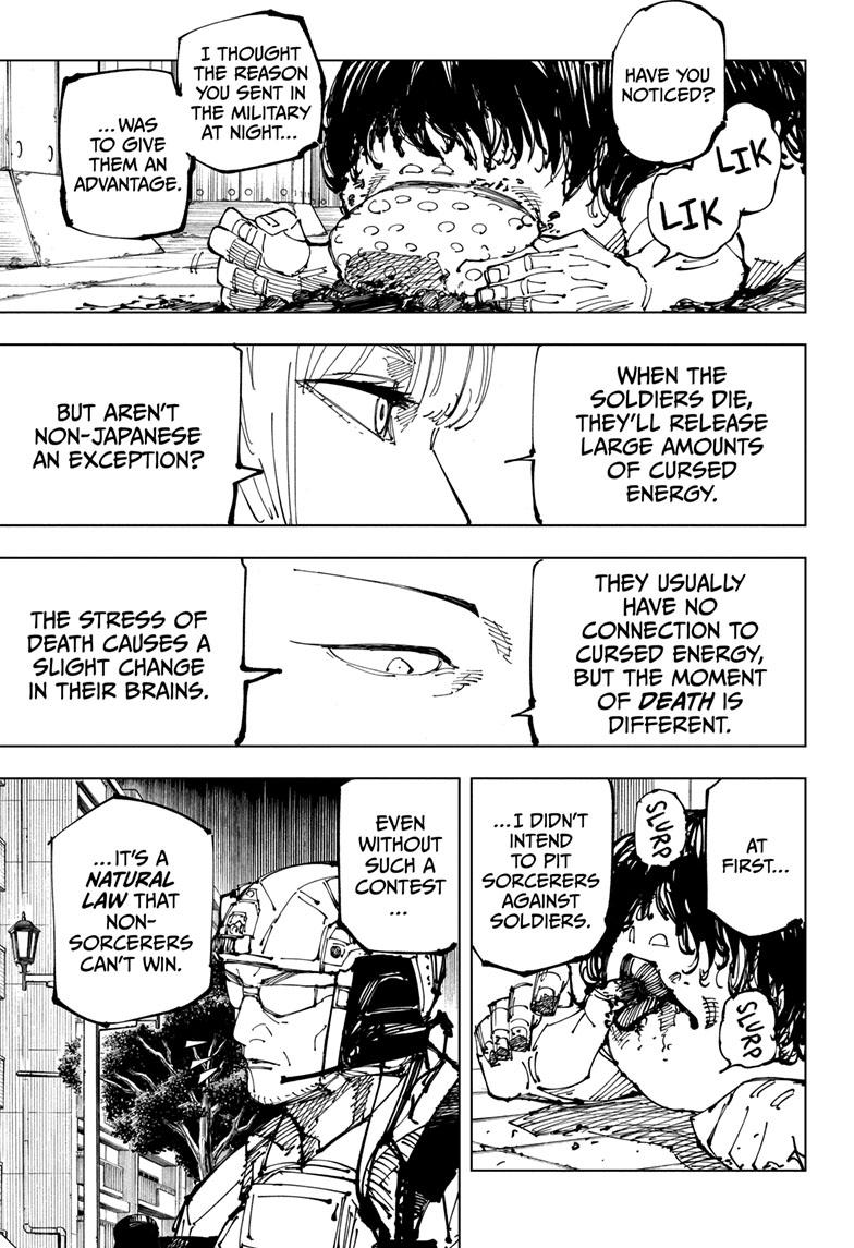 Jujutsu Kaisen Manga Chapter 209 page 14 - Offering to the Unknown scene