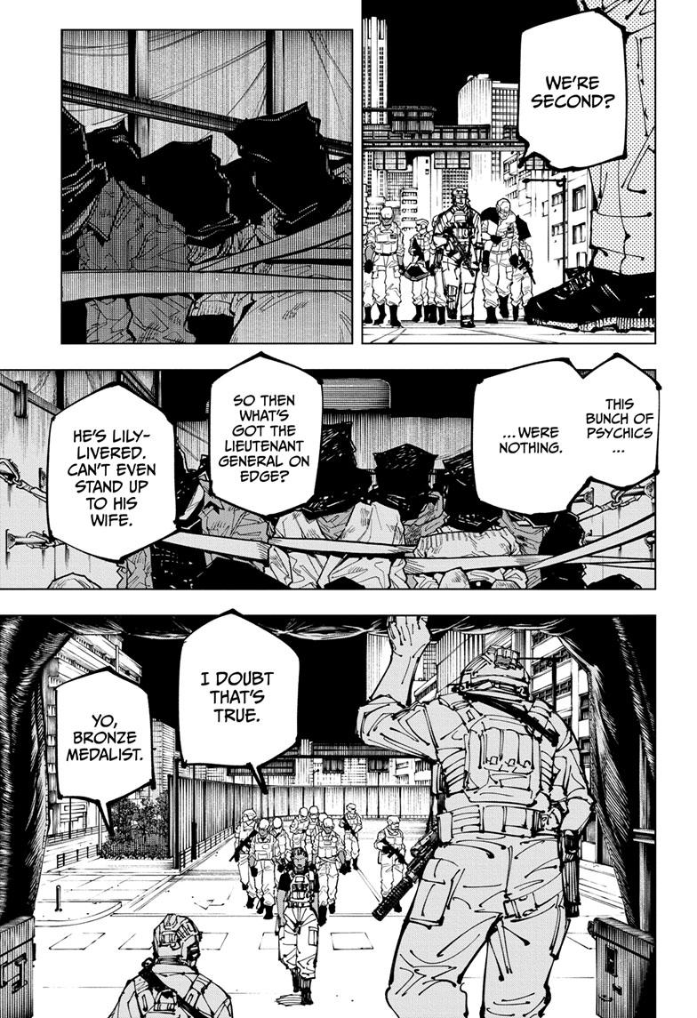Jujutsu Kaisen Manga Chapter 209 page 8 - Offering to the Unknown scene