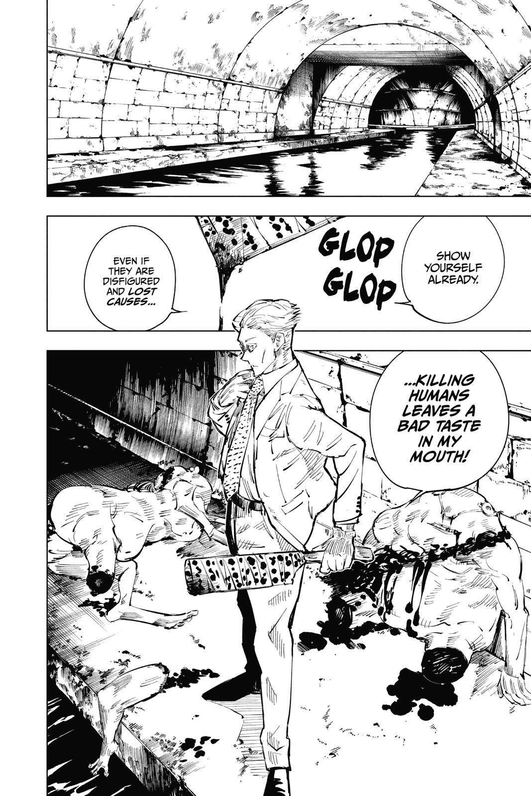 Jujutsu Kaisen Manga Chapter 21 page 18 - Young Fish and Reverse Punishment, Part 3 scene