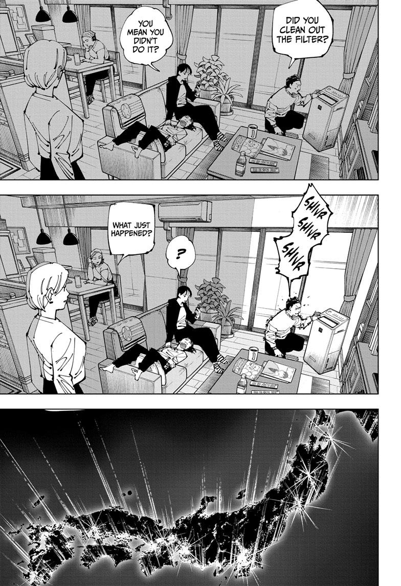 Jujutsu Kaisen Manga Chapter 211 page 4 - The Ripening scene