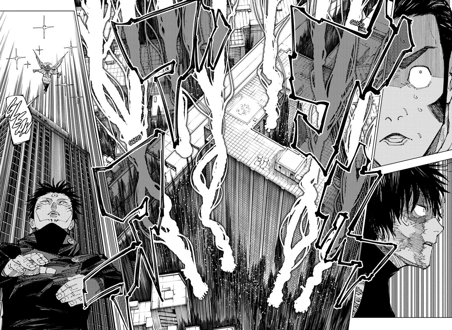 Jujutsu Kaisen Manga Chapter 213 page 9 - Fearsome Womb, Part 5 scene