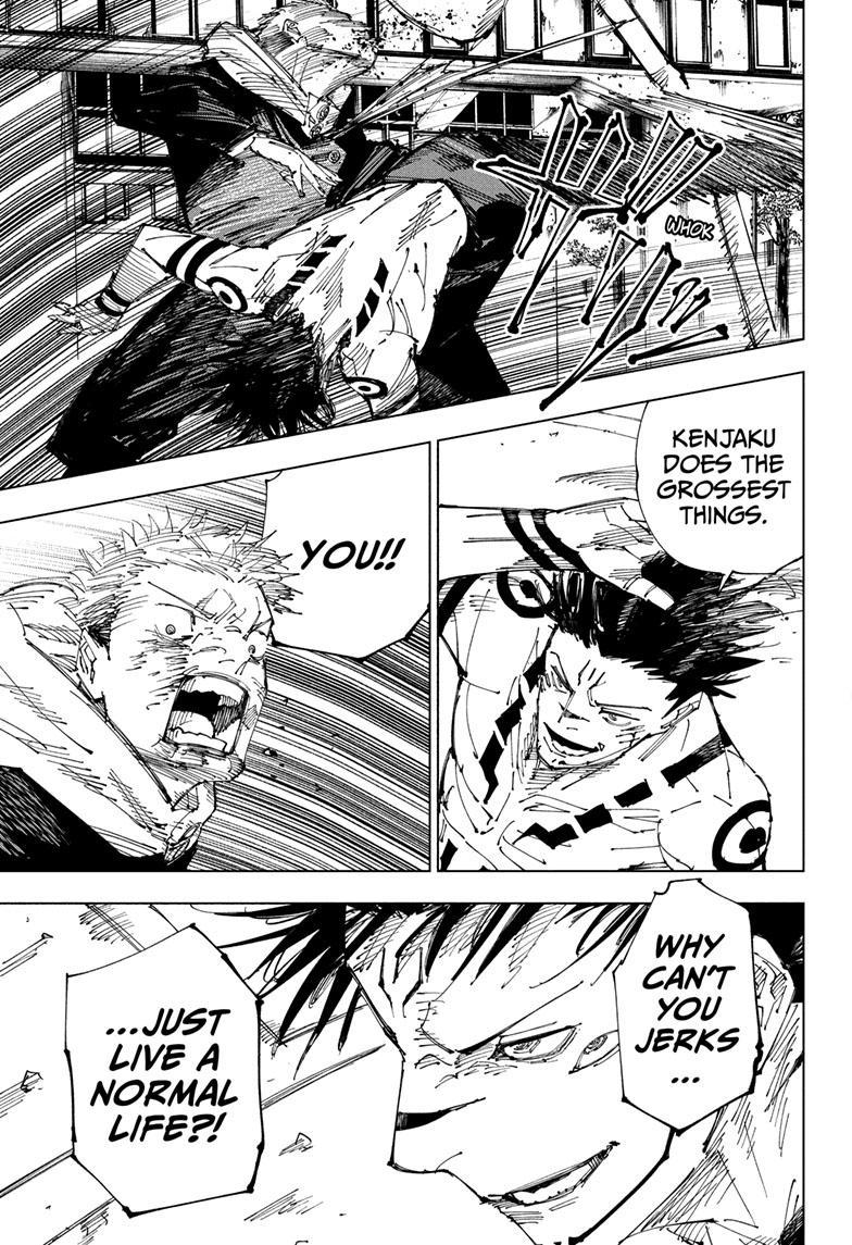 Jujutsu Kaisen Manga Chapter 214 page 11 - Fearsome Womb, Part 6 scene