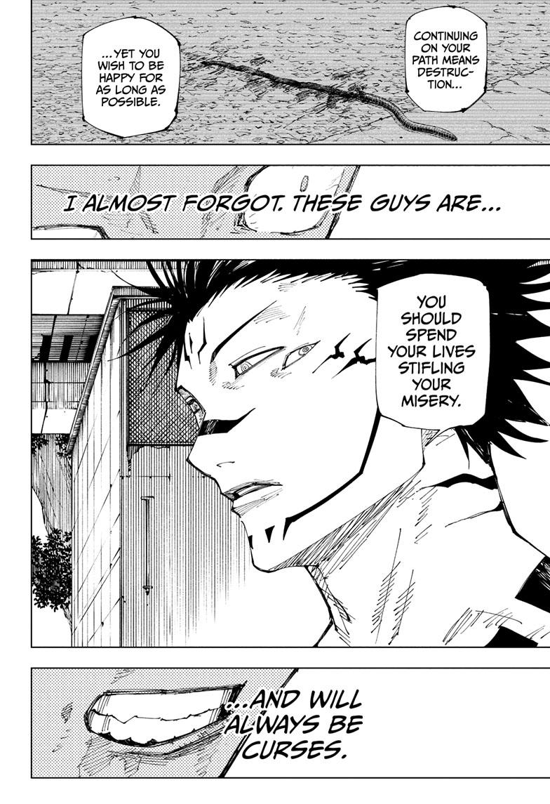 Jujutsu Kaisen Manga Chapter 214 page 14 - Fearsome Womb, Part 6 scene