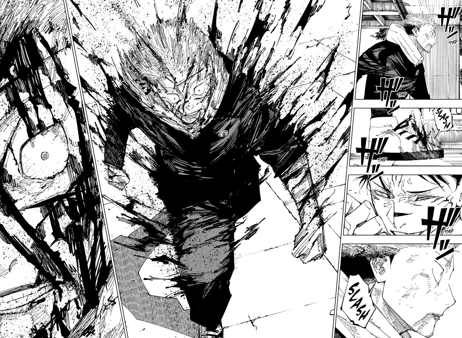Jujutsu Kaisen Manga Chapter 214 page 16 - Fearsome Womb, Part 6 scene