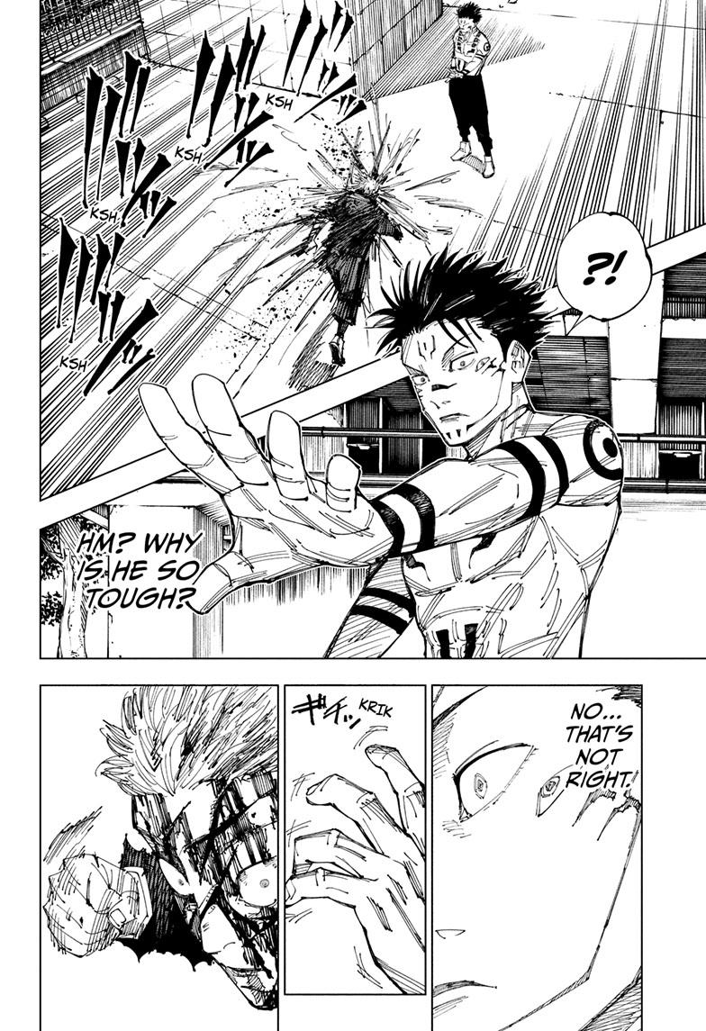 Jujutsu Kaisen Manga Chapter 214 page 17 - Fearsome Womb, Part 6 scene