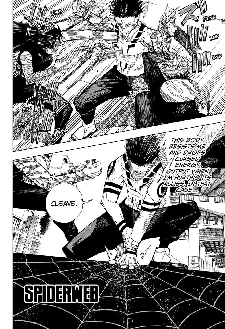 Jujutsu Kaisen Manga Chapter 215 page 11 - Fearsome Womb, Part 7 scene