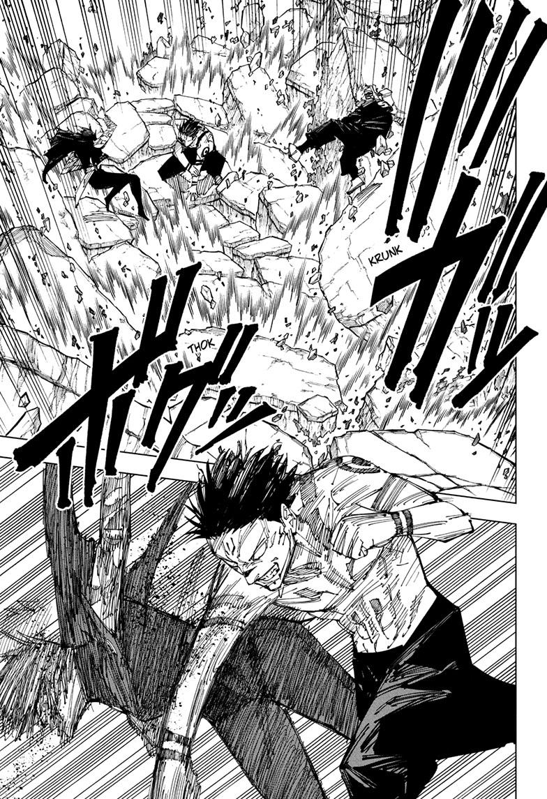 Jujutsu Kaisen Manga Chapter 215 page 12 - Fearsome Womb, Part 7 scene