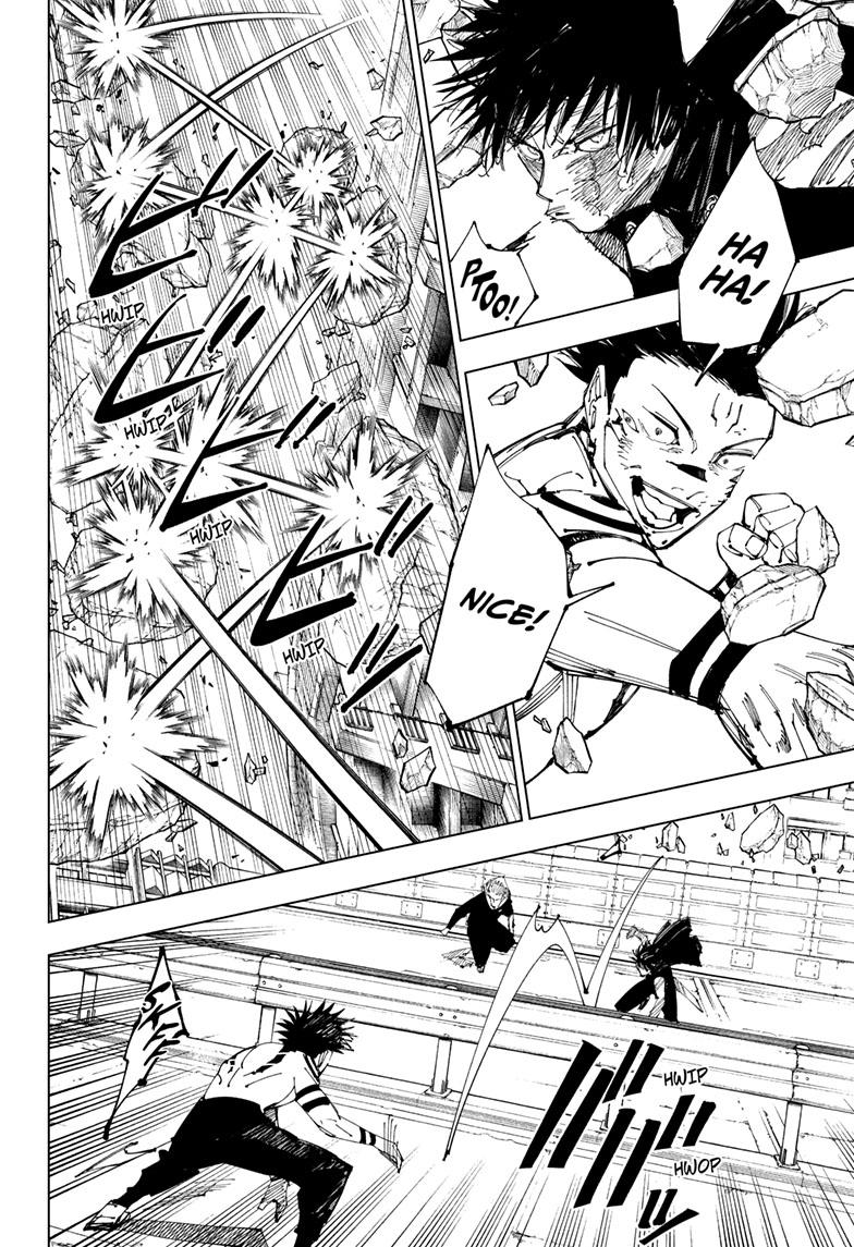 Jujutsu Kaisen Manga Chapter 215 page 13 - Fearsome Womb, Part 7 scene