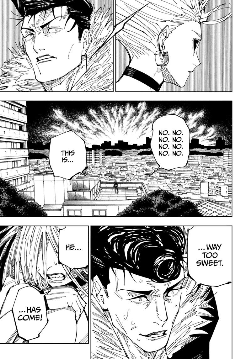Jujutsu Kaisen Manga Chapter 216 page 13 - Bath scene