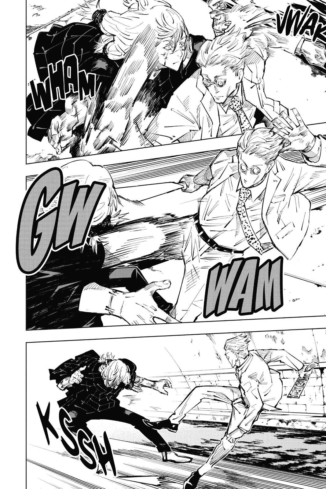 Jujutsu Kaisen Manga Chapter 22 page 2 - Young Fish and Reverse Punishment, Part 4 scene