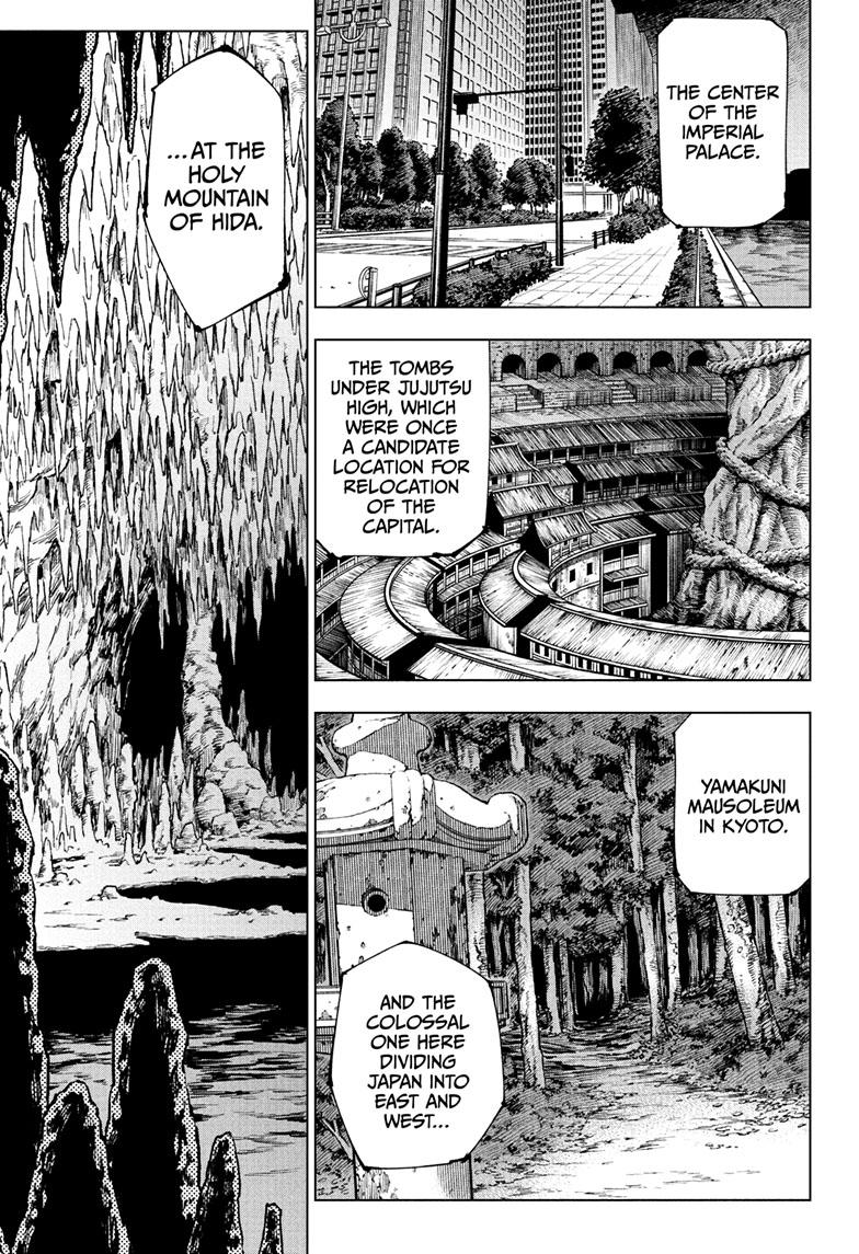 Jujutsu Kaisen Manga Chapter 220 page 4 - Self-Purification, Self-Constraint scene