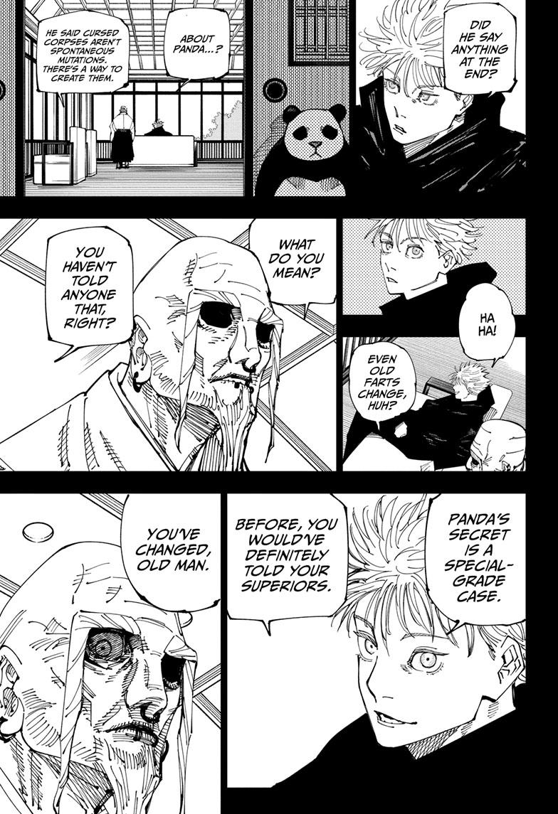 Jujutsu Kaisen Manga Chapter 223 page 6 - Inhuman Makyo Shinjuku Showdown, Part 1 scene