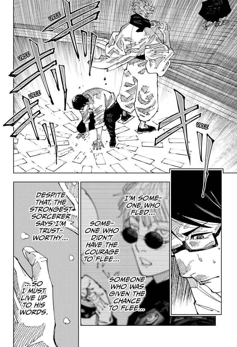 Jujutsu Kaisen Manga Chapter 223 page 9 - Inhuman Makyo Shinjuku Showdown, Part 1 scene
