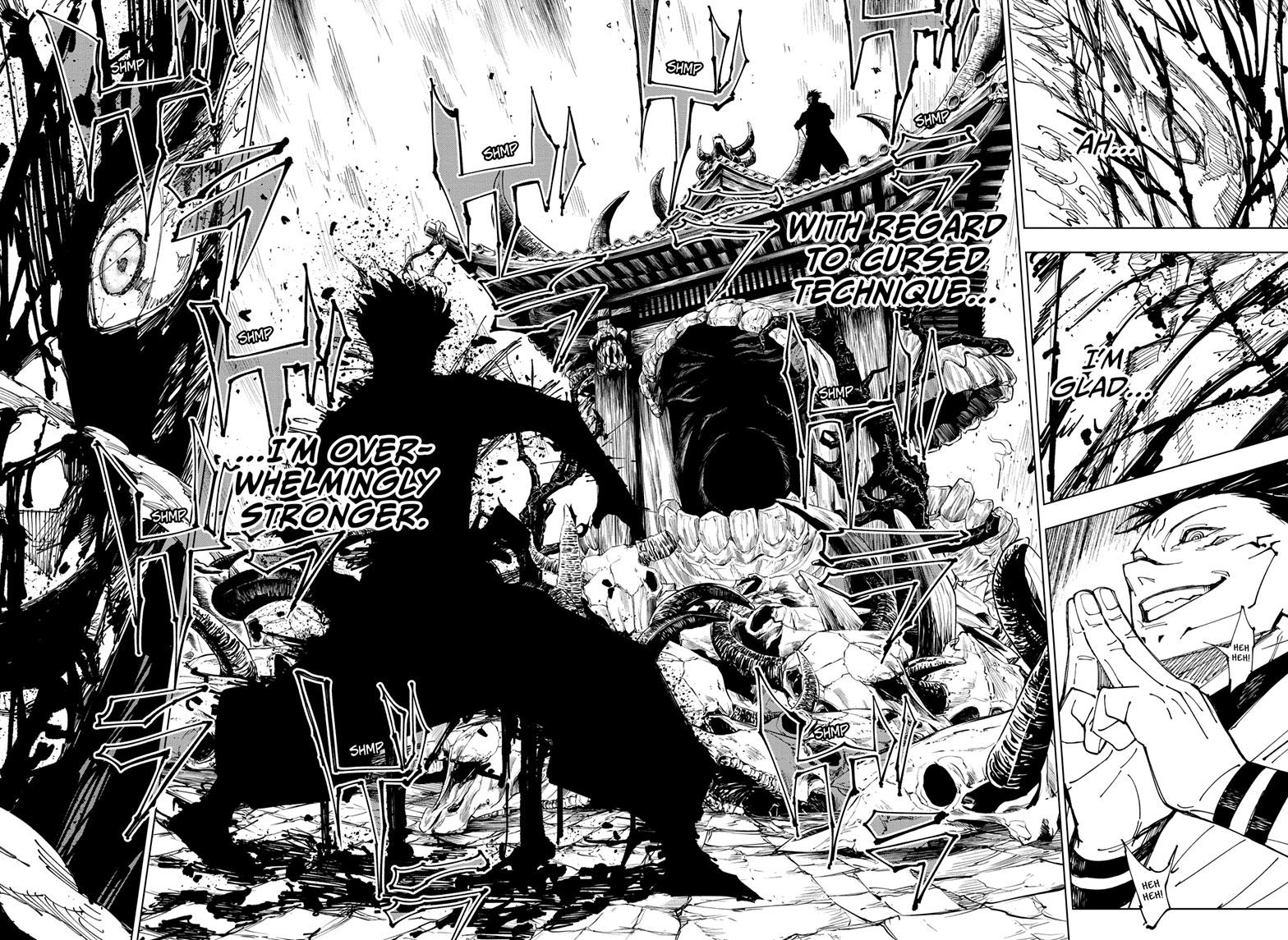Jujutsu Kaisen Manga Chapter 226 page 5 - Inhuman Makyo Shinjuku Showdown, Part 4 scene