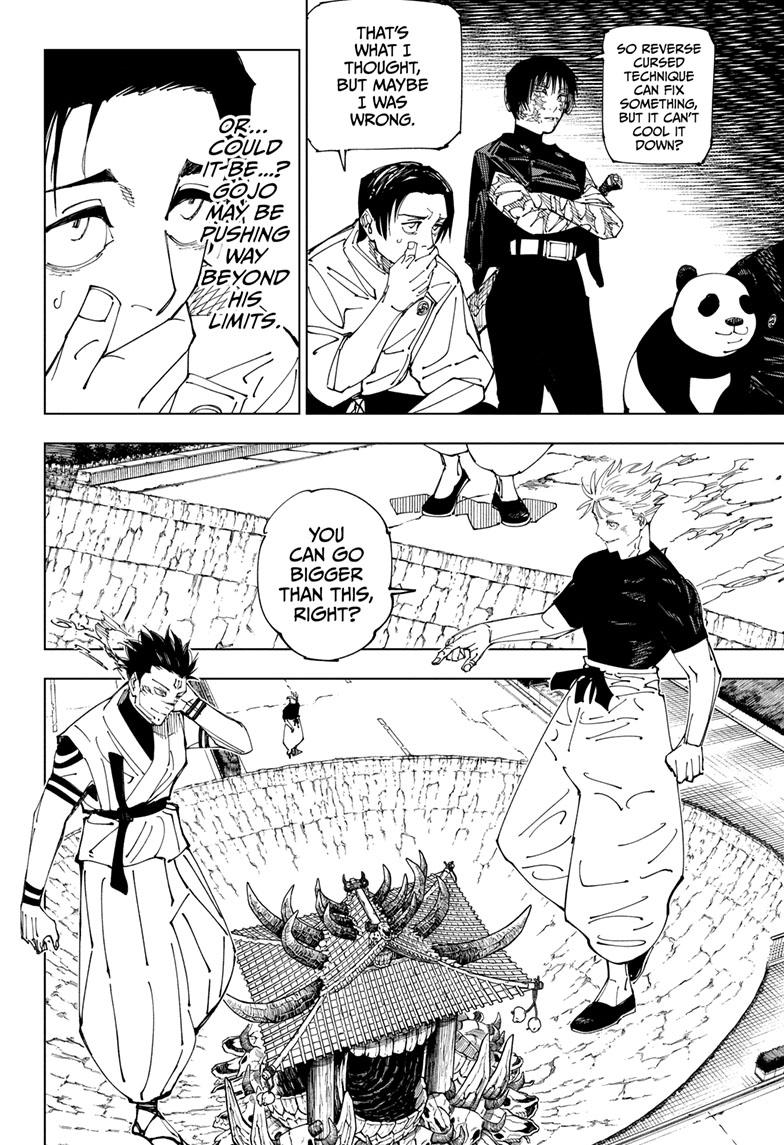 Jujutsu Kaisen Manga Chapter 227 page 5 - Inhuman Makyo Shinjuku Showdown, Part 5 scene