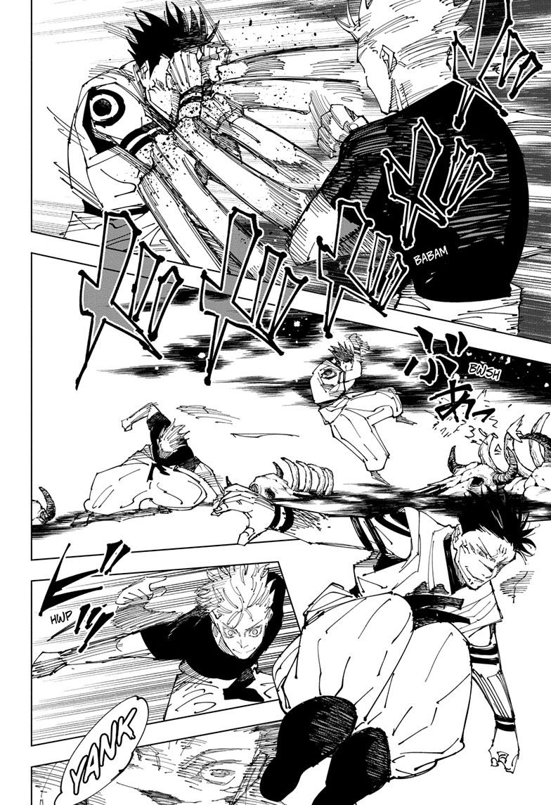 Jujutsu Kaisen Manga Chapter 229 page 5 - Inhuman Makyo Shinjuku Showdown, Part 7 scene