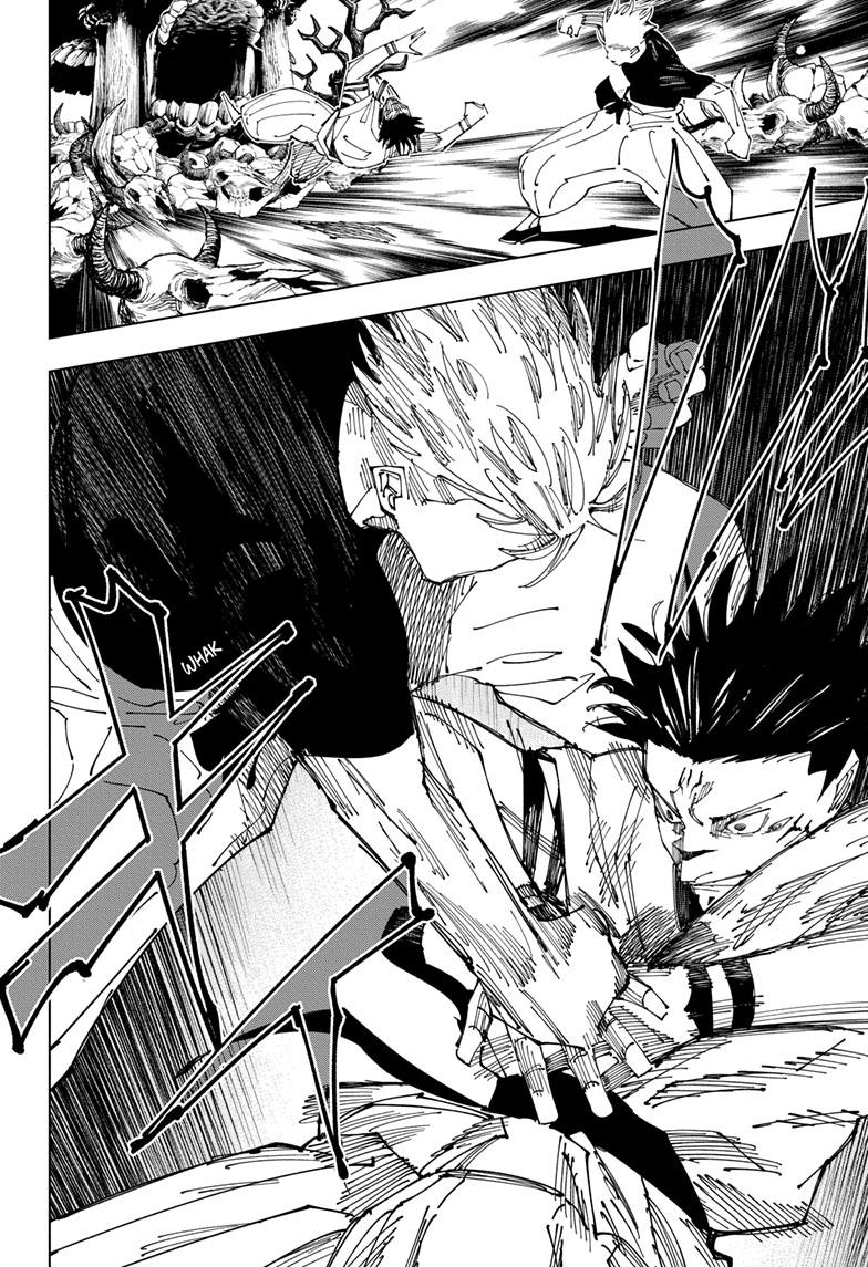 Jujutsu Kaisen Manga Chapter 229 page 7 - Inhuman Makyo Shinjuku Showdown, Part 7 scene
