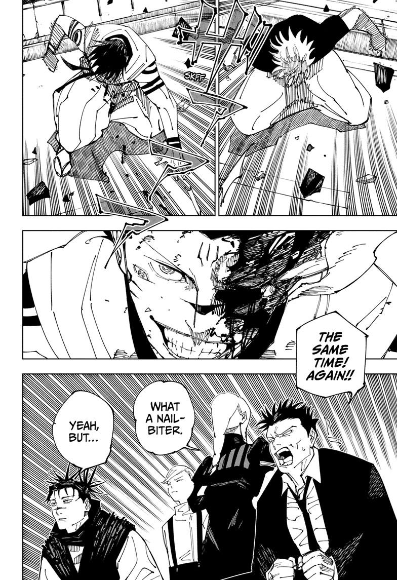 Jujutsu Kaisen Manga Chapter 229 page 9 - Inhuman Makyo Shinjuku Showdown, Part 7 scene