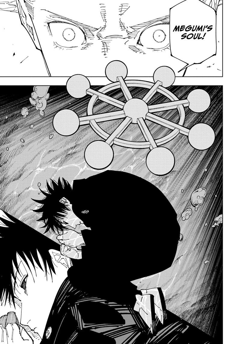 Jujutsu Kaisen Manga Chapter 230 page 6 - Inhuman Makyo Shinjuku Showdown, Part 8 scene