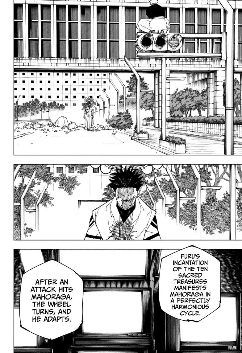 Jujutsu Kaisen Manga Chapter 231 page 12 - Inhuman Makyo Shinjuku Showdown, Part 9 scene