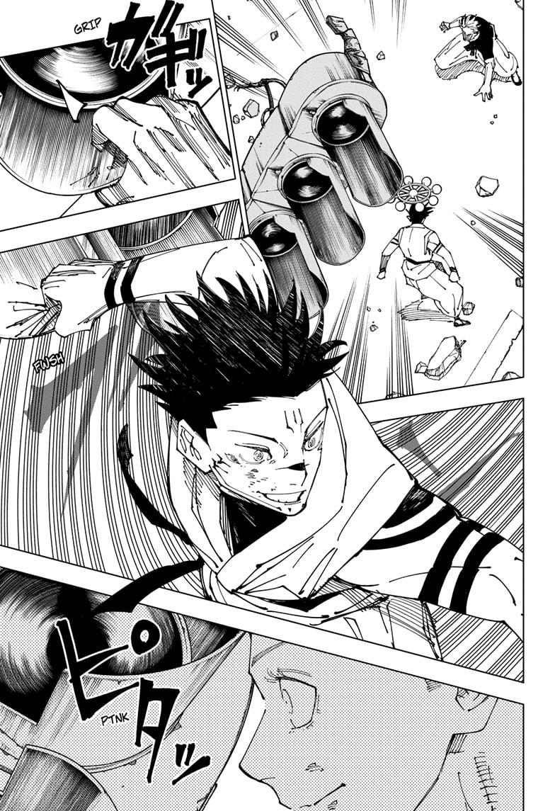 Jujutsu Kaisen Manga Chapter 231 page 15 - Inhuman Makyo Shinjuku Showdown, Part 9 scene