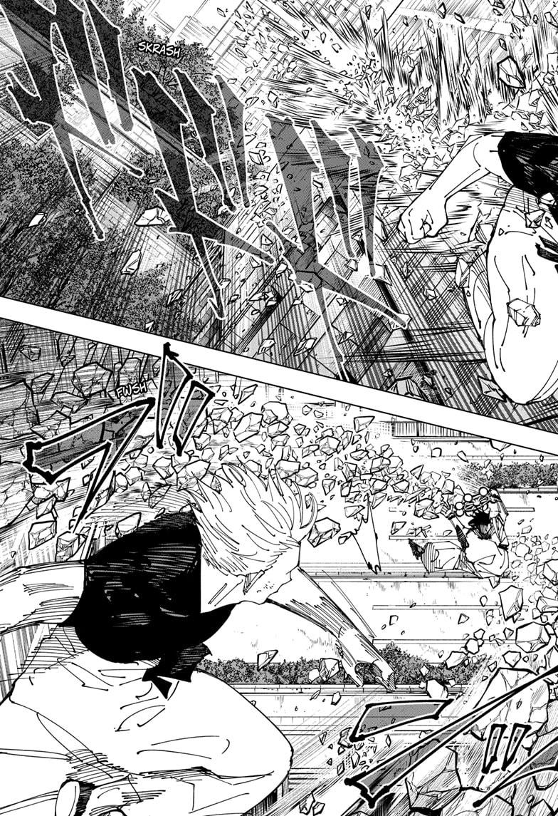 Jujutsu Kaisen Manga Chapter 231 page 5 - Inhuman Makyo Shinjuku Showdown, Part 9 scene