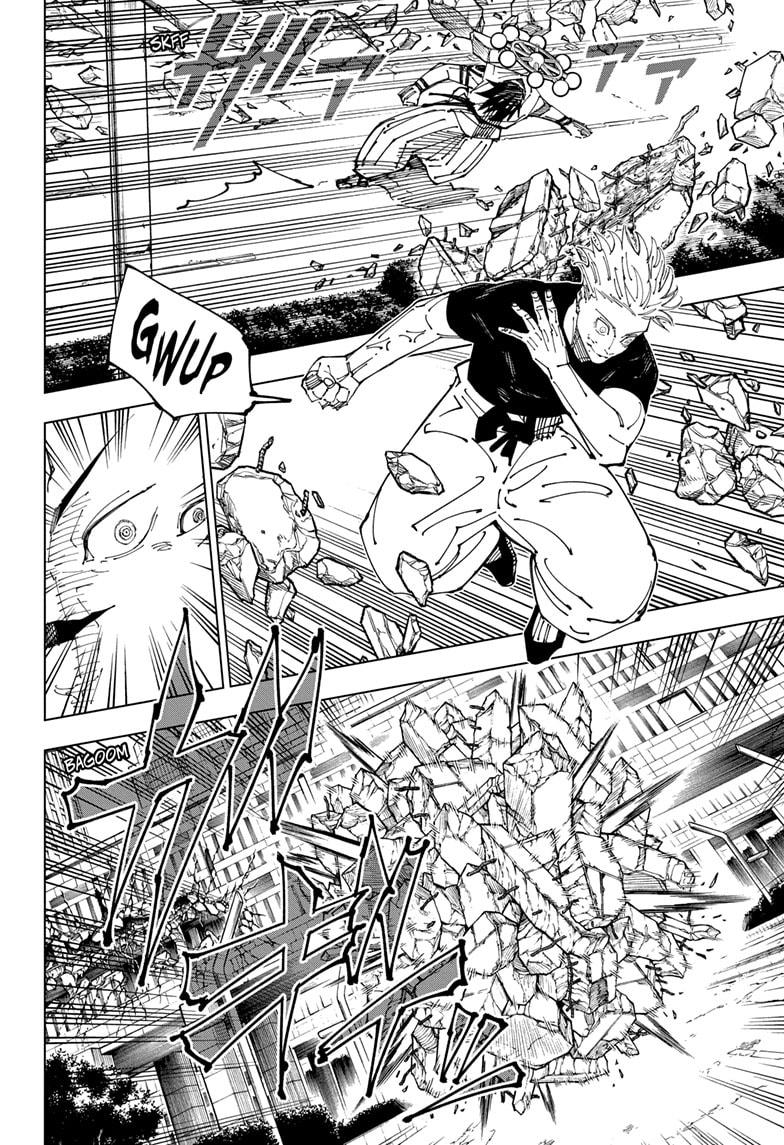 Jujutsu Kaisen Manga Chapter 231 page 6 - Inhuman Makyo Shinjuku Showdown, Part 9 scene