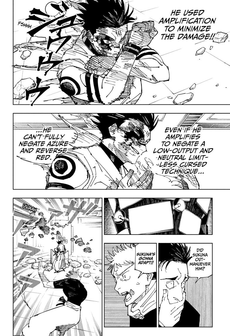 Jujutsu Kaisen Manga Chapter 232 page 11 - Inhuman Makyo Shinjuku Showdown, Part 10 scene